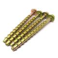 Flange Head Galvanized Concrete Masonry Concrete Screw Bolt